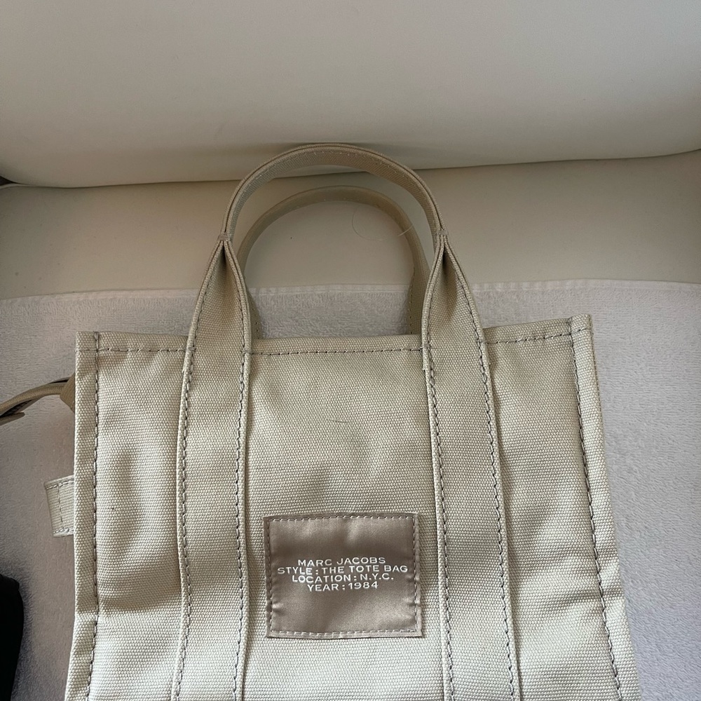 NEW Marc Jacobs Canvas Small Tote Bag - Picture 12 of 12